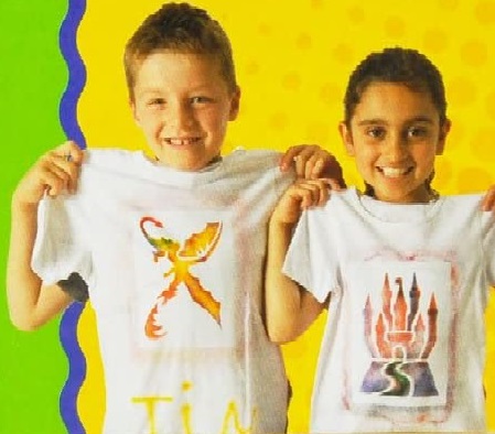 Pequeños artistas del aerógrafo