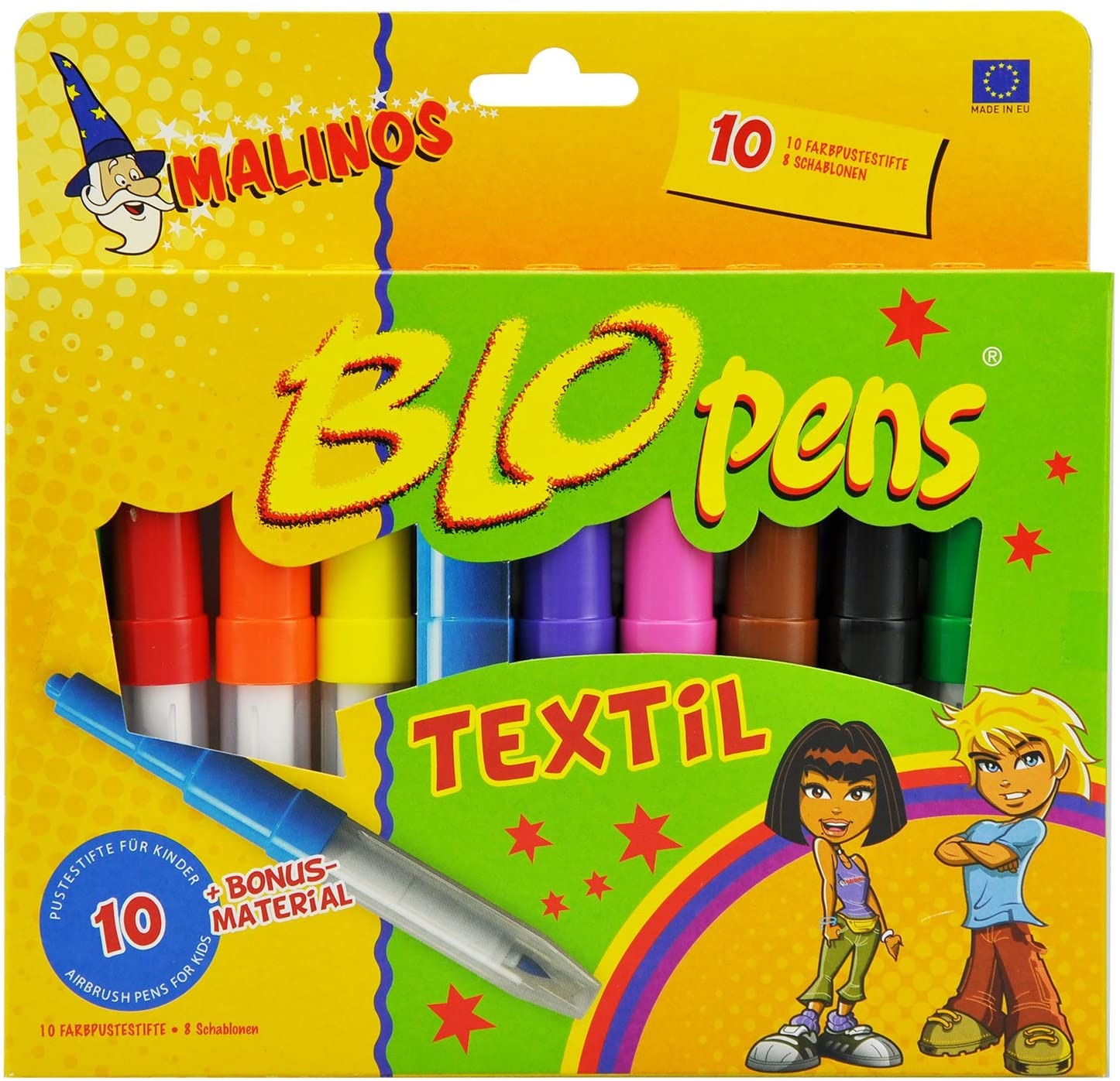 Rotuladores Blopens para textil